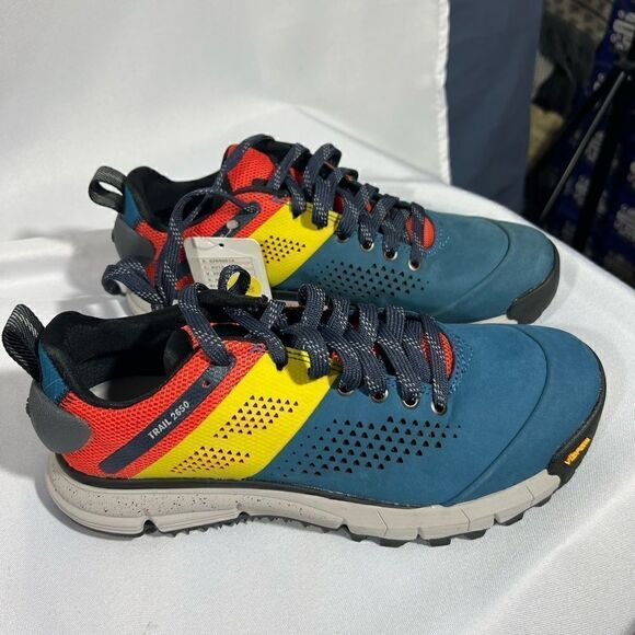 DANNER FP MOVEMENT TRAIL 2650 SNEAKERS IN LAGOON AND CANDY APPLE NWT - Picture 6 of 13